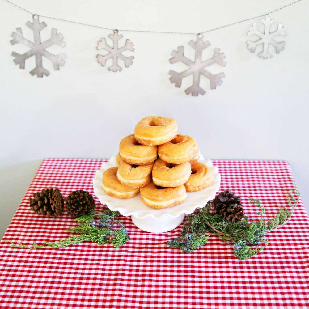 Rusted Orange Craftworks Co. - 4" METAL CHRISTMAS ORNAMENTS