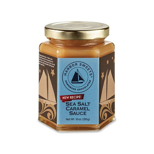 Harbor Sweets - Sea Salt Caramel - Ice Cream Toppings & Sauces 10 oz