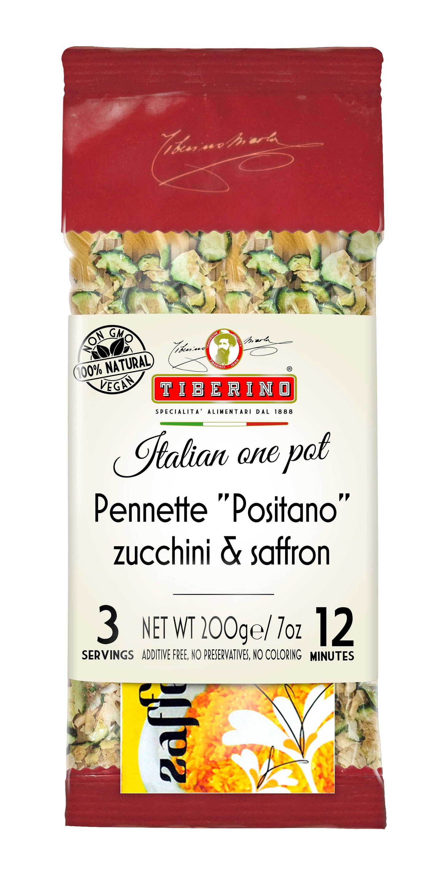 Tiberino - Pennette with Zucchini and Saffron