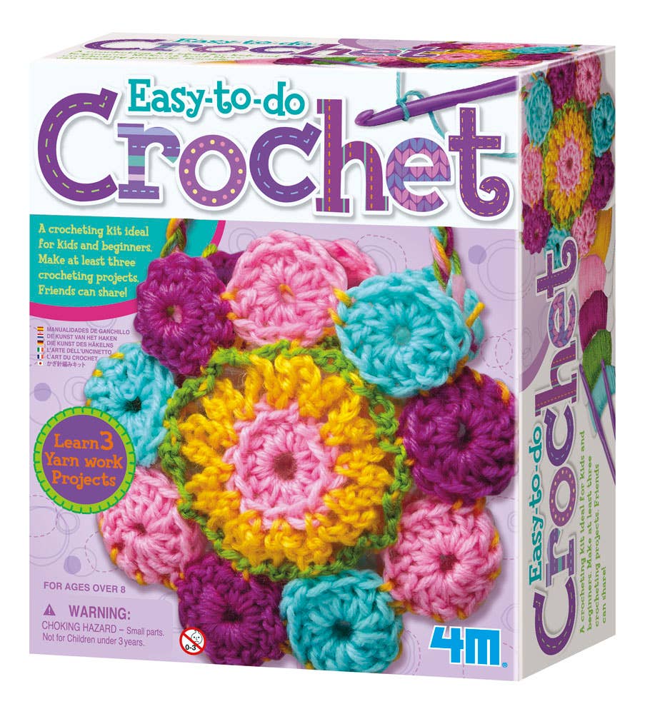 Toysmith - 4M Easy To Do Crochet DIY Kit