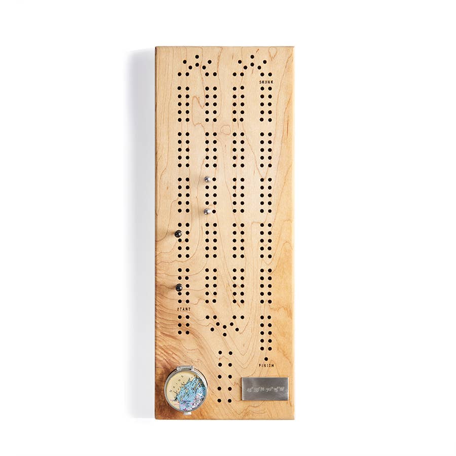 Chart Metalworks - Cribbage Board