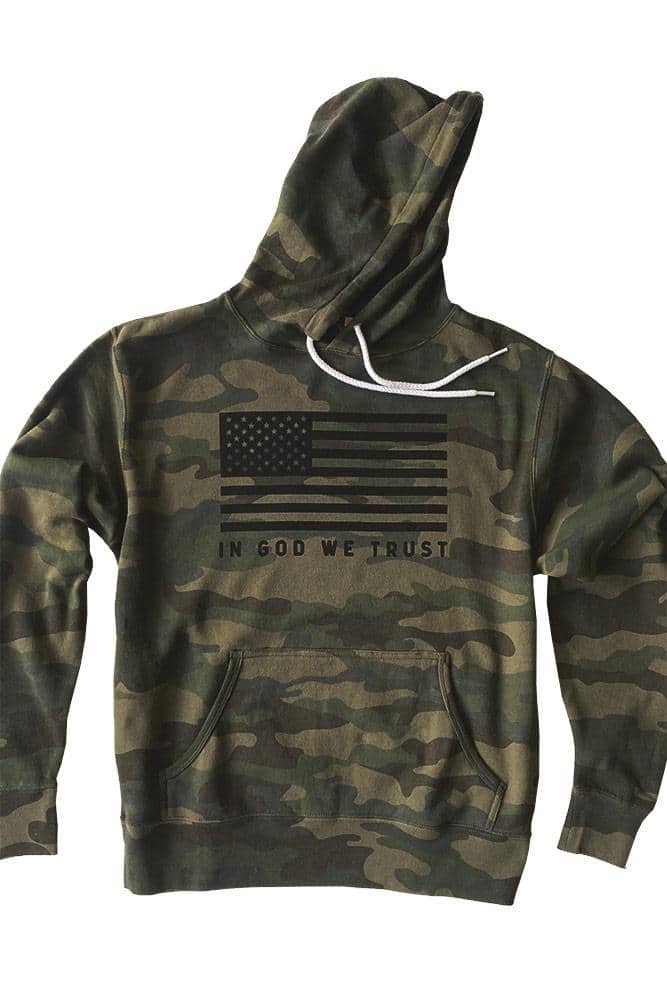 Hope Outfitters - In God We Trust Camo Hoodie
