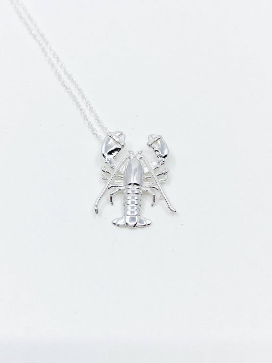Patsy Kane | Nautical - The Ketcham Lobster Sterling Silver Pendant