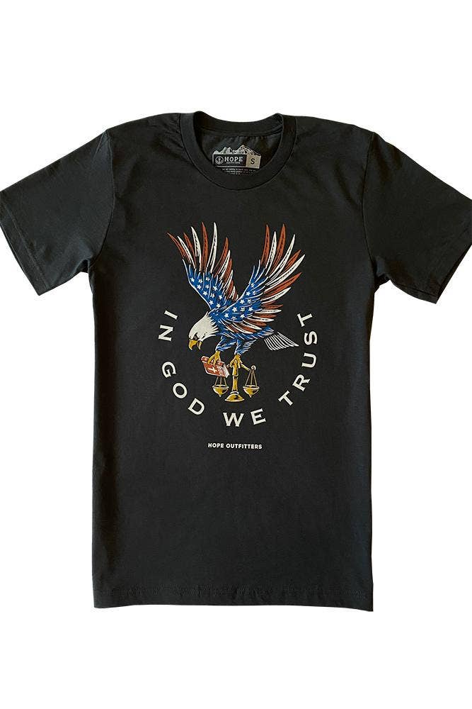 Hope Outfitters - In God We Trust Eagle Tee