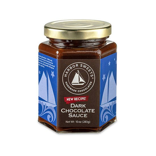 Harbor Sweets - Dark Chocolate- Ice Cream Toppings & Sauces 10 oz