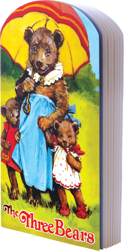 Laughing Elephant Books - The Three Bears -Children's Die -cut Shape Book - Vintage