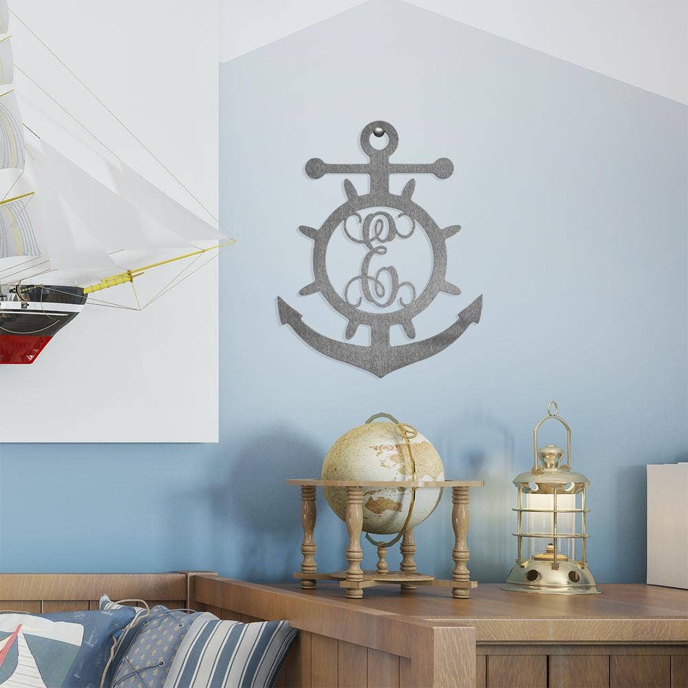 Rusted Orange Craftworks Co. - Anchor Monogram