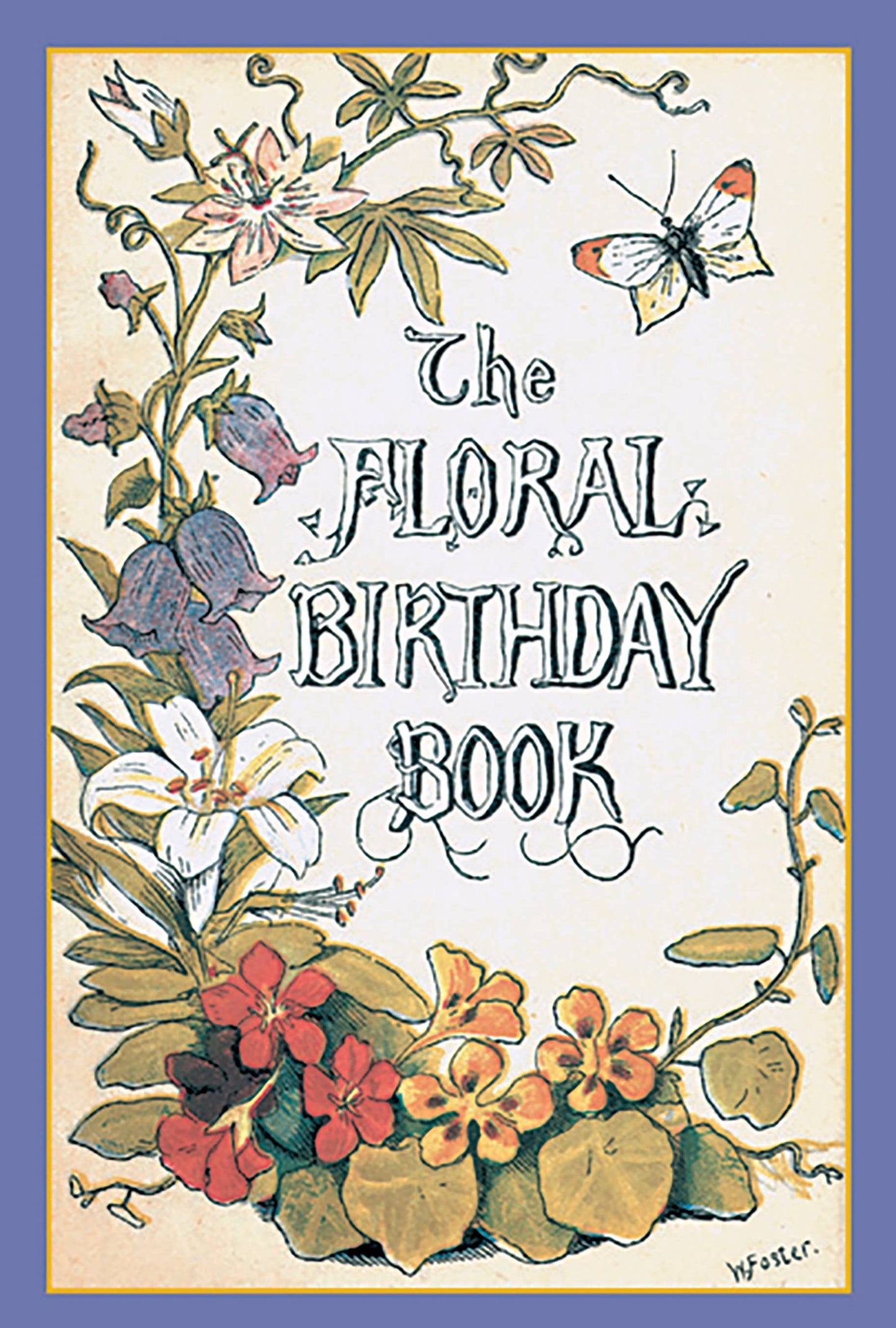 Applewood Books - Floral Birthday Book