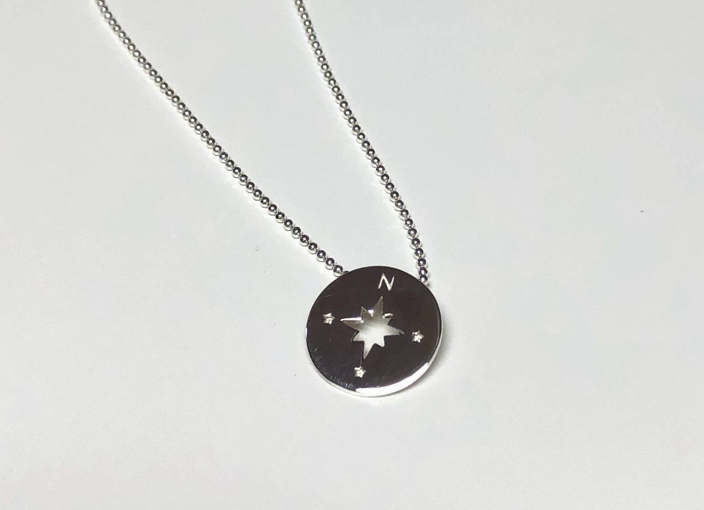 Fishgirl Designs - True North Compass Necklace