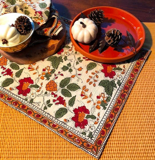 Natural Habitat - Table Runner 60" Autumn Rose