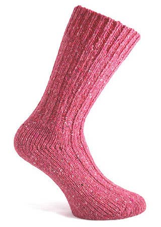 Donegal Socks - Donegal Socks | Wool Socks | Pink