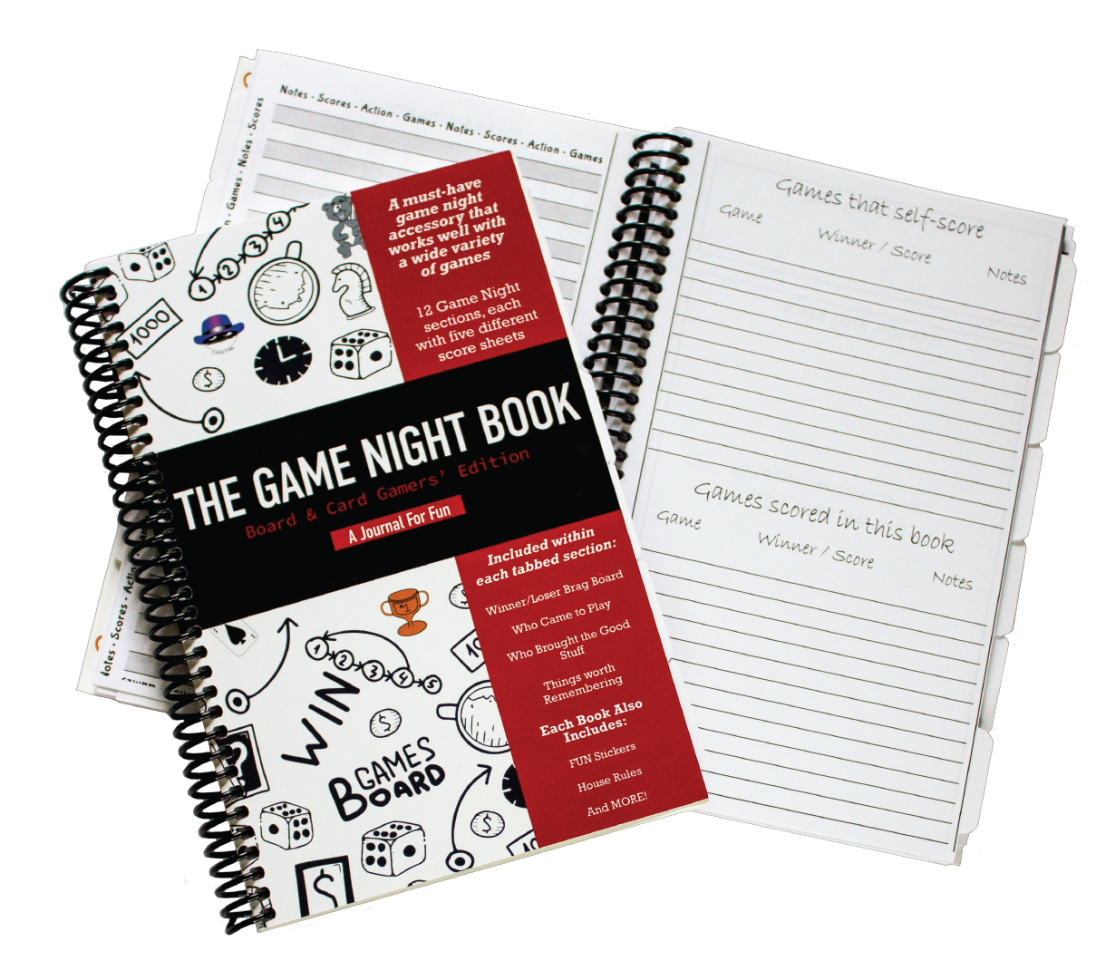 The Game Night Book - The Game Night Book - Second Edition & Free display box