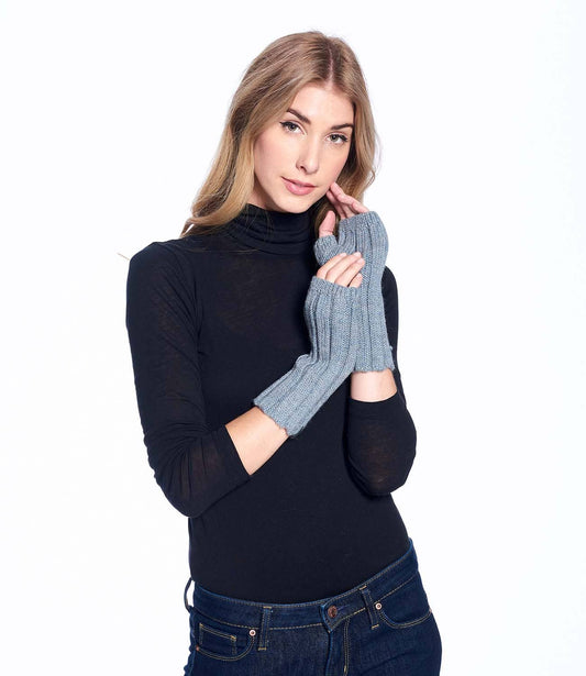 Shupaca Alpaca - Alpaca Gloves - Accordion - Storm