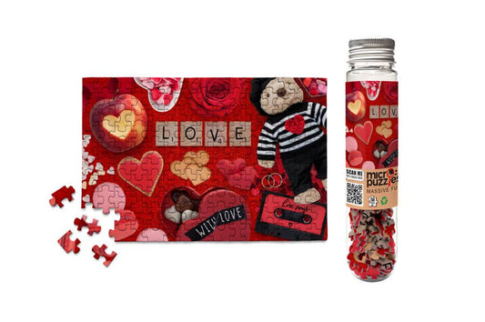 Micro Puzzles - Valentine's Day Romance  Mini Jigsaw Puzzle Unique Gift