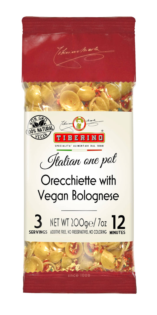 Tiberino - Orecchiette w/ Vegan Bolognese