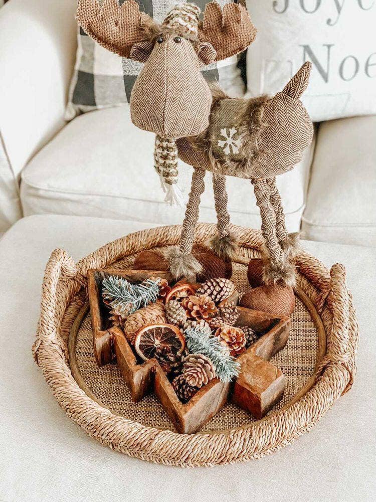 Rustic Farm - Tree Dough Bowl, Handmade, Farmhouse Décor #B