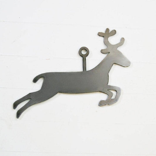 Rusted Orange Craftworks Co. - 4" METAL CHRISTMAS ORNAMENTS