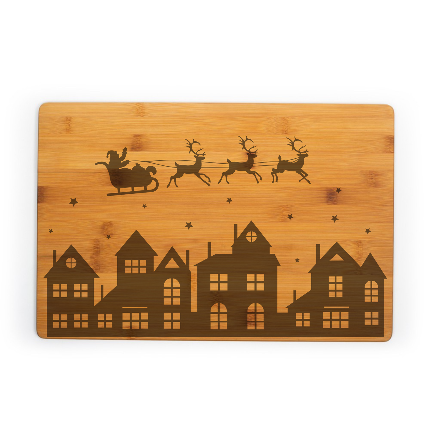 Nautically Northern - Santa Claus is Coming to Town Cutting Board