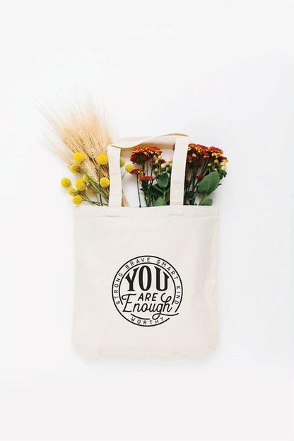 You Are Enough Tote Bag