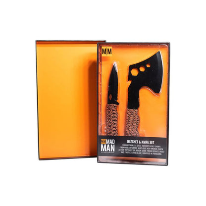 Hatchet Knife Set w/Parachute Cord Handle