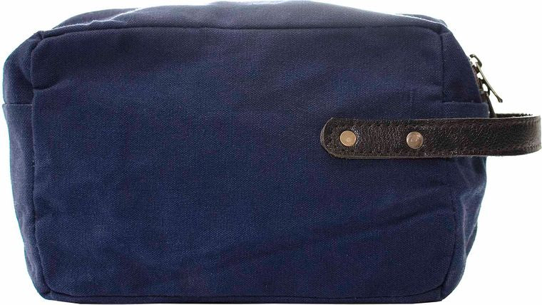 Navy Shaving Bag