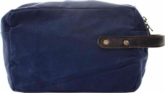 Navy Shaving Bag