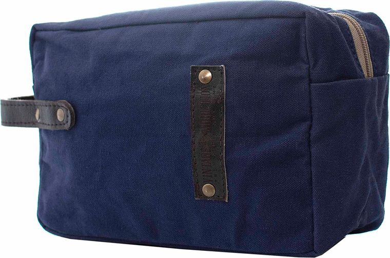 Navy Shaving Bag