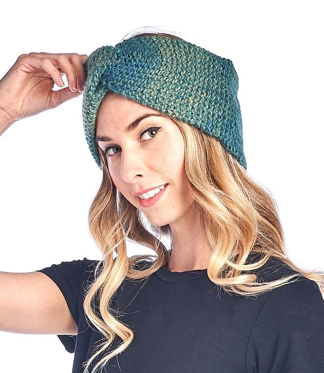 Alpaca Headband - Highland - Seaweed