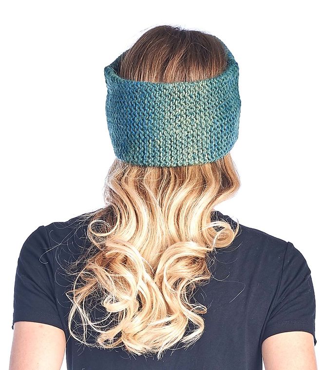 Alpaca Headband - Highland - Seaweed