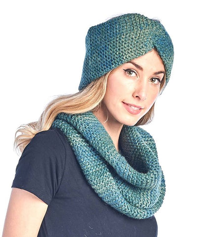 Alpaca Headband - Highland - Seaweed