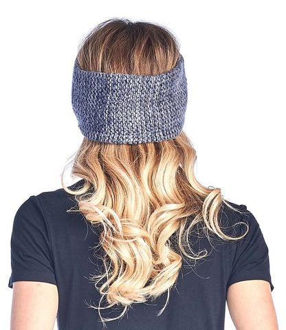 Alpaca Headband - Highland - Blue Stone