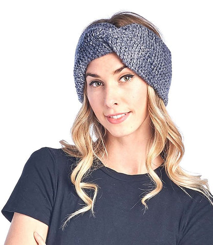 Alpaca Headband - Highland - Blue Stone