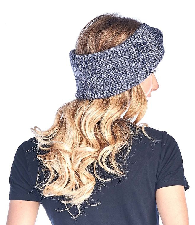 Alpaca Headband - Highland - Blue Stone