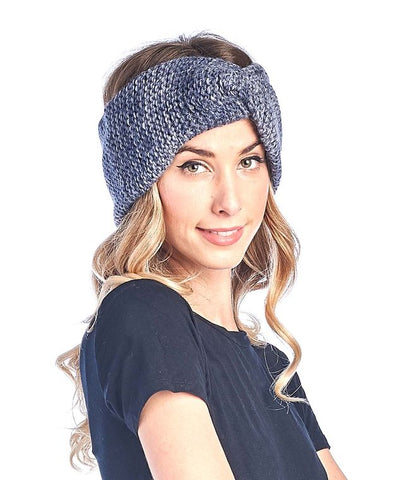 Alpaca Headband - Highland - Blue Stone