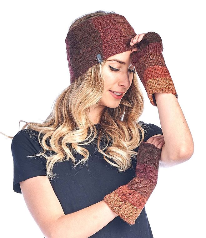 Alpaca Headband - Fade - Autumn