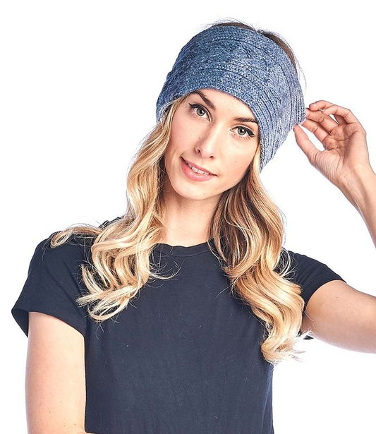 Alpaca Headband - Fade - Azul