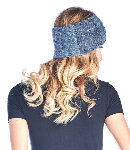 Alpaca Headband - Fade - Azul