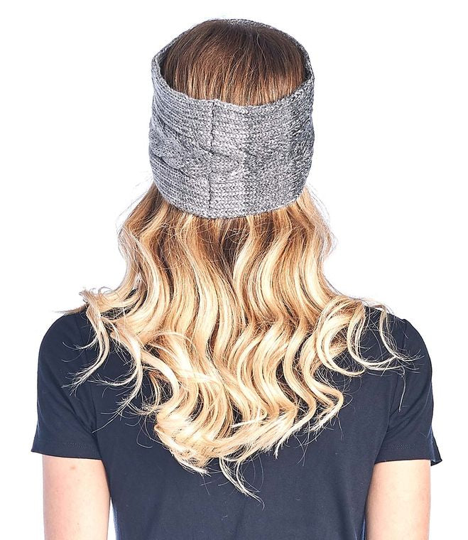 Alpaca Headband - Fade - Charcoal