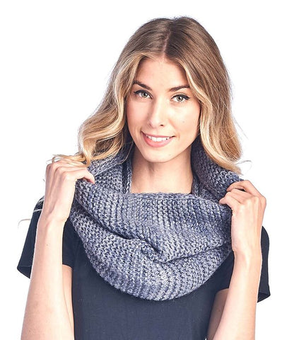 Alpaca Neck Warmer - Highland - Blue Stone