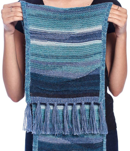 Alpaca Scarf - Colorado - Azul