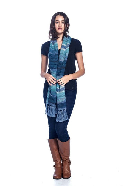 Alpaca Scarf - Colorado - Azul