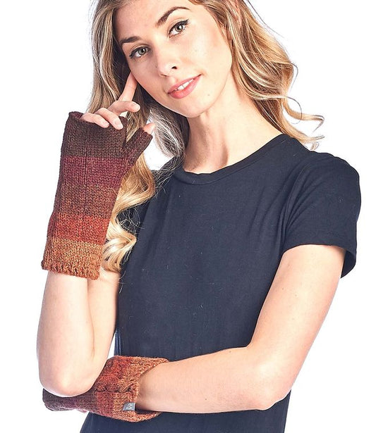 Alpaca Gloves - Fade - Autumn