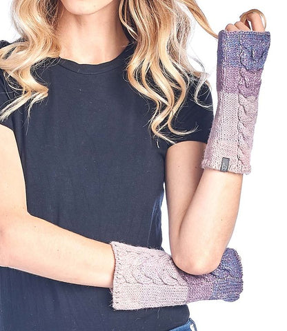 Alpaca Gloves - Fade - Berry