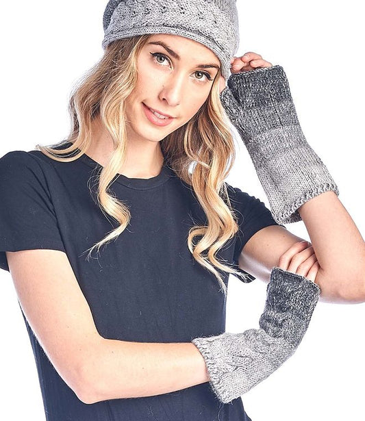Alpaca Gloves - Fade - Charcoal
