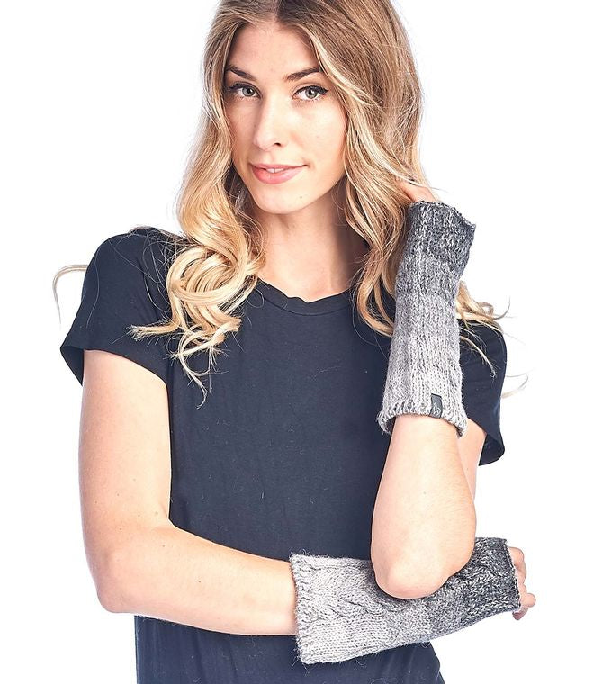 Alpaca Gloves - Fade - Charcoal