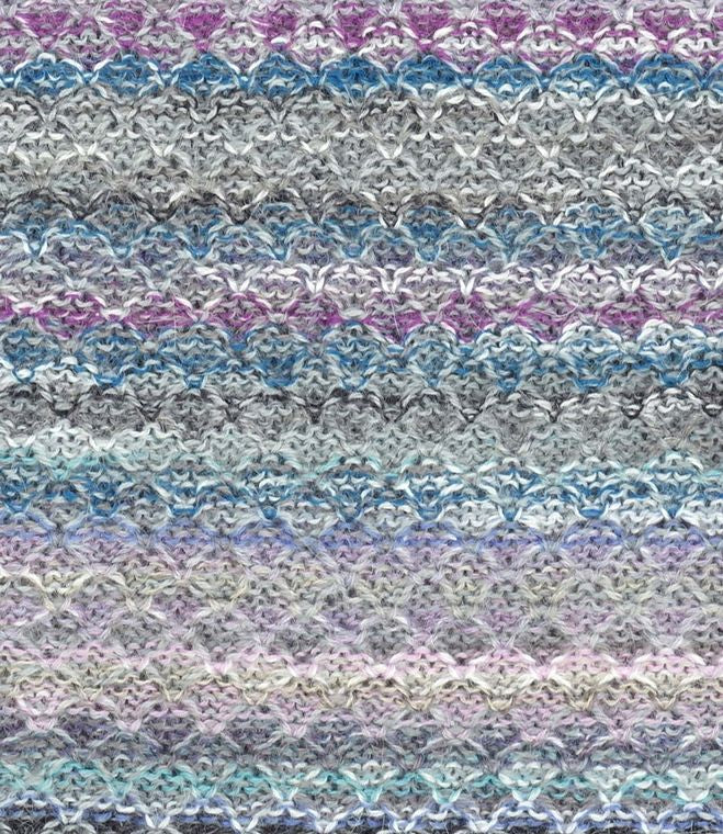 Alpaca Infinity Scarf - Printed - Berry