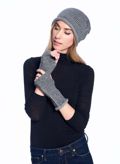 Alpaca Gloves - Rustic - Charcoal