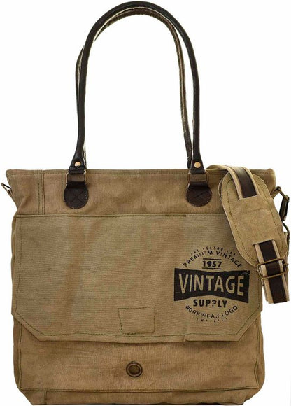 Vintage Supply Crossbody/Messenger Bag