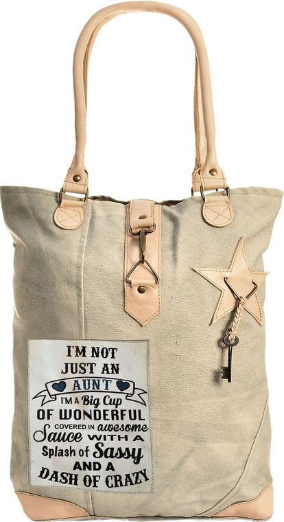 Not Just An Aunt Canvas Tote