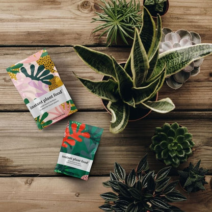 Instant Plant Food (StarterPack) Houseplant & Indoor Plant Fertilizer